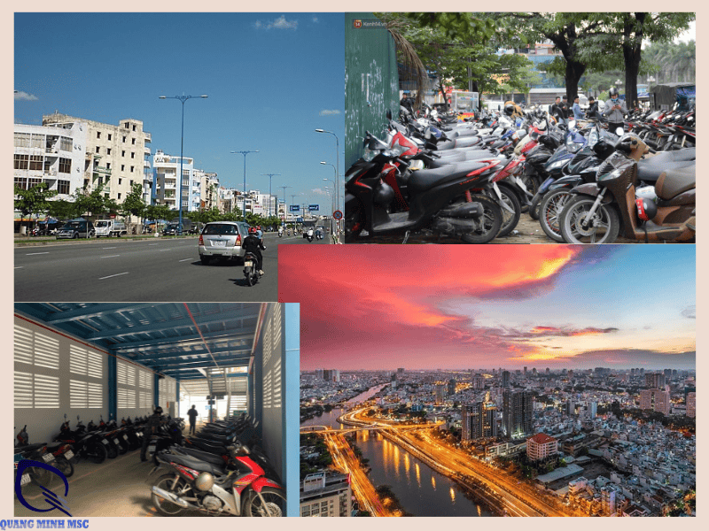 thầu bãi giữ xe Hóc Môn